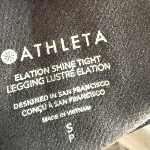 NWT Athlete Elation Shine High-Waisted Leggings - Picture 2 of 6